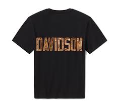 96460-26VM Harley-Davidson Tee-knit,realtree,black