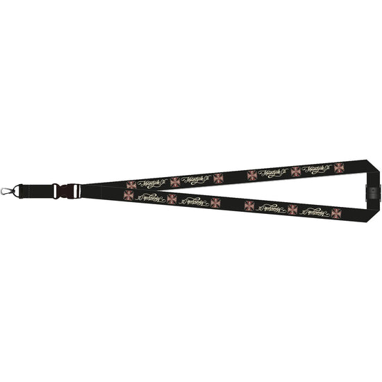 West Coast Choppers Motorcycle Co. Lanyard Black