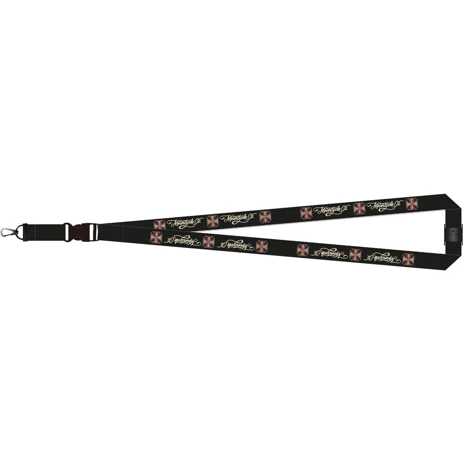 West Coast Choppers Motorcycle Co. Lanyard Black