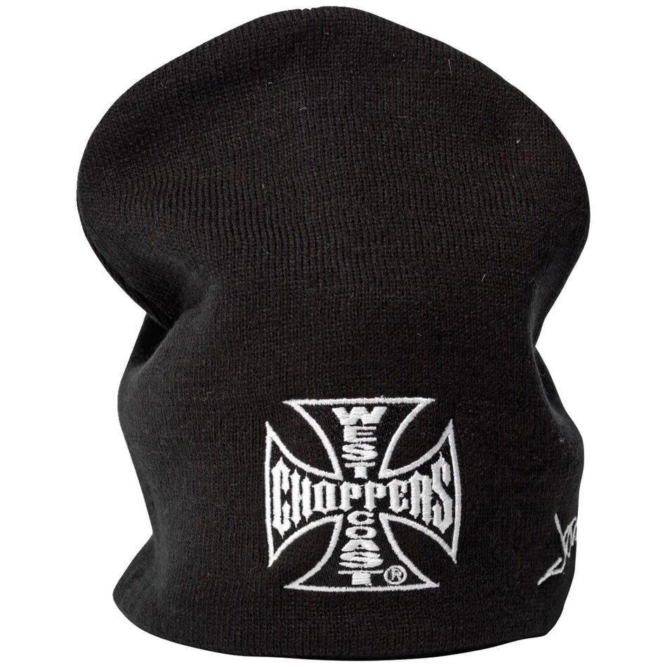 West Coast Choppers OG Classic Basic Beanie Black