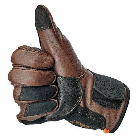 Biltwell Borrego Gloves Chocolate/Black