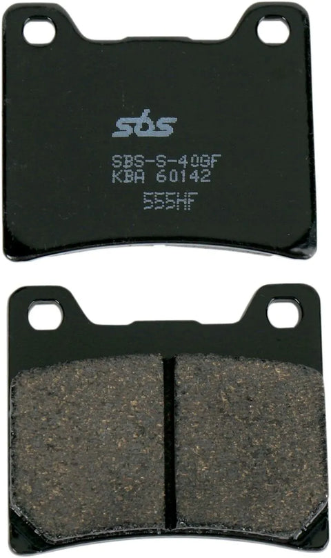 SBS Sintered Metal Front & Rear Brake Pads 555HF