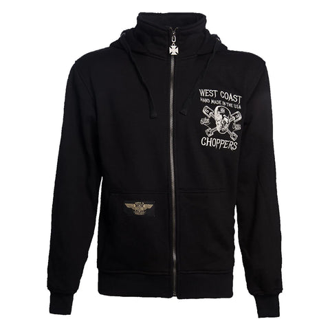 West Coast Choppers High Speed Zip Hoodie Black