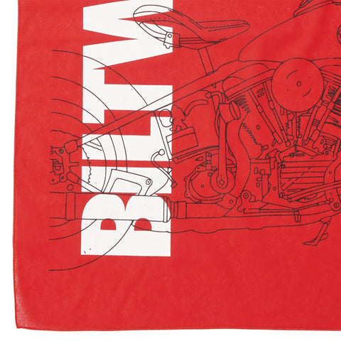 Biltwell Pan Bandana Red