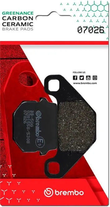 Brembo Ceramic Front Brake Pads 07026