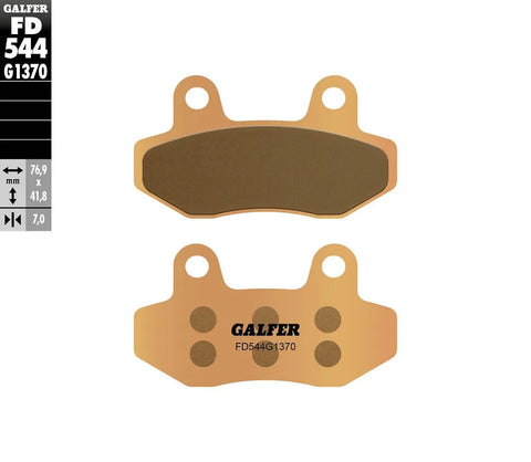 Galfer Sintered Metal Front & Rear Brake Pads FD544G1370