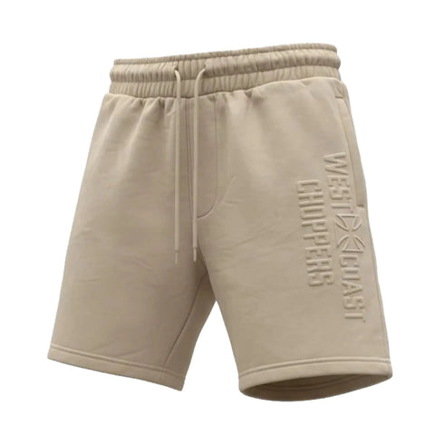 West Coast Choppers Embossed Shorts Stone