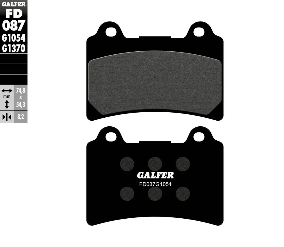 Galfer Sintered Metal Front Brake Pads FD087G1054
