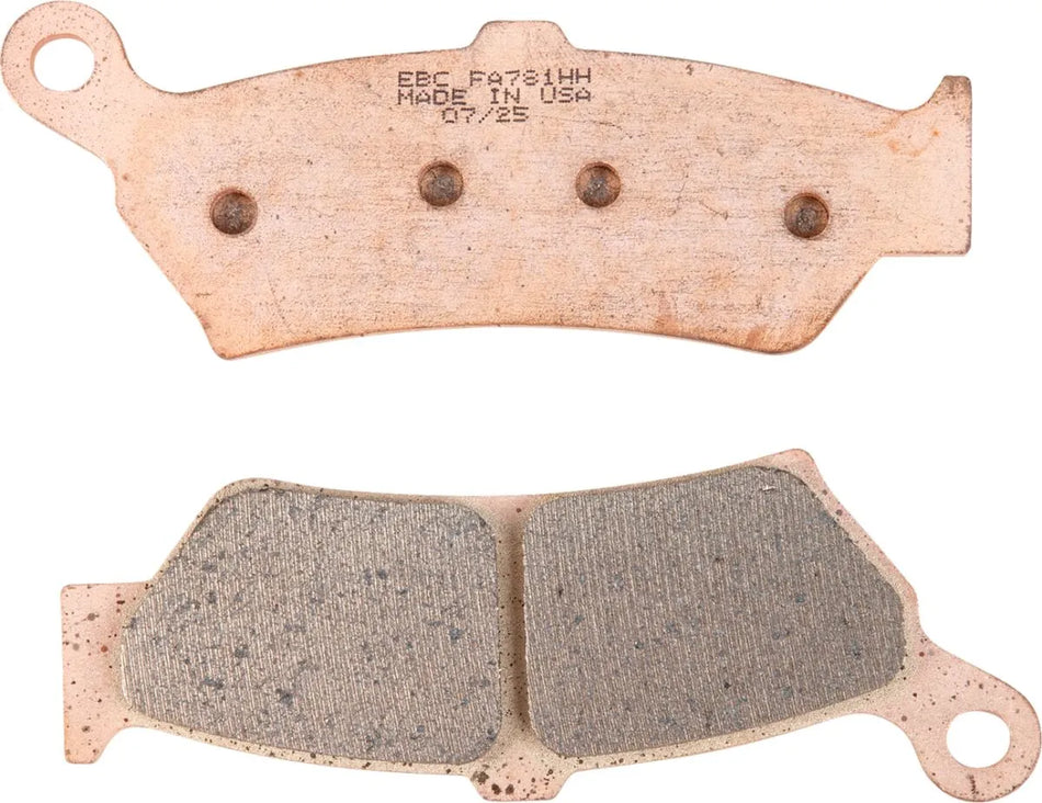 EBC Sintered Metal Rear Brake Pads FA781HH