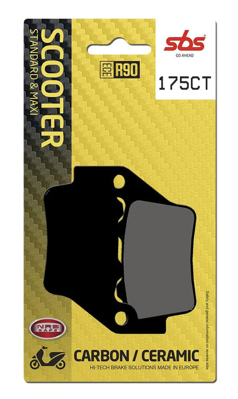 SBS Organic Rear Brake Pads 175CT