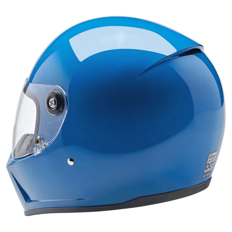 Biltwell Lane Splitter Helmet Tahoe Blue