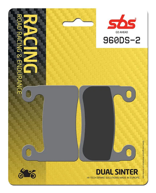 SBS Sintered Metal Front Brake Pads BMW S 1000 RR ABS 960DS-2