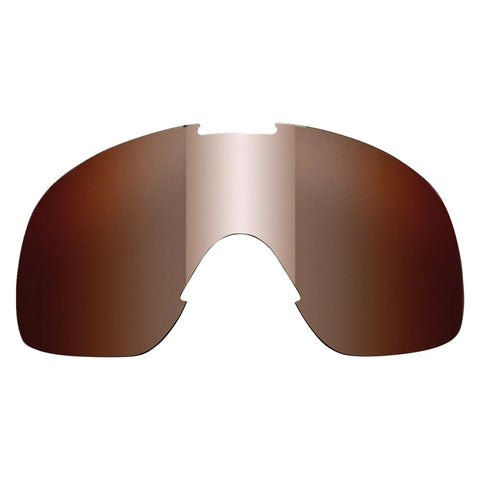 Biltwell Overland Goggle Lens Chrome Mirror Brown