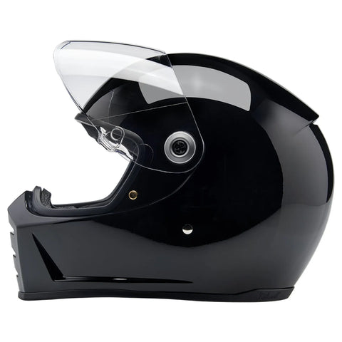 Biltwell Lane Splitter Helmet Gloss Black