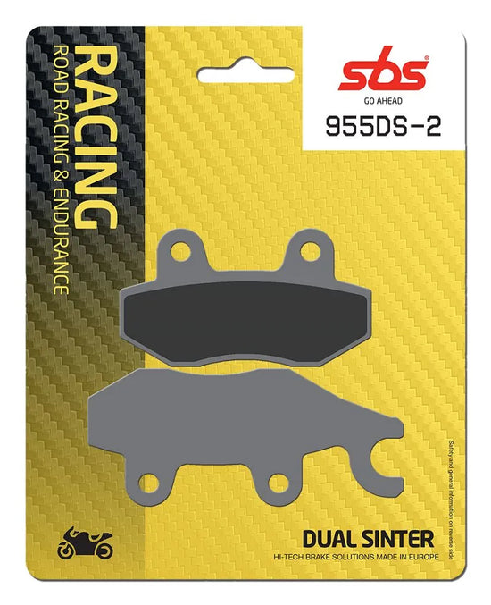 SBS Sintered Metal Front Brake Pads Kawasaki EX 400 ABS / EX 400 955DS-2
