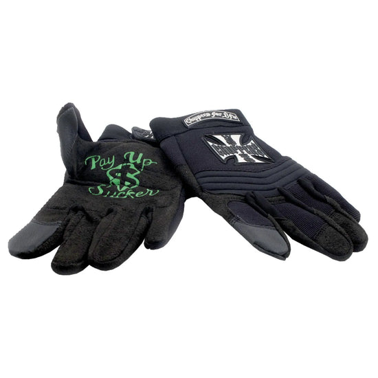 West Coast Choppers Riding Gloves Black