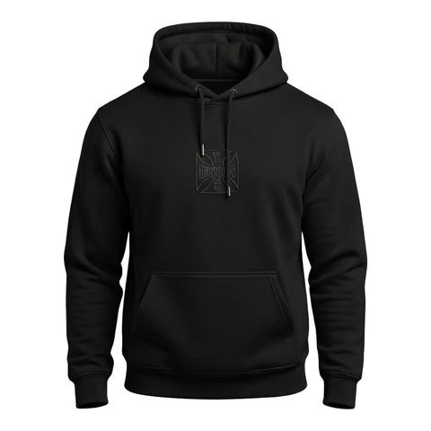 West Coast Choppers Embossed Hoodie Black