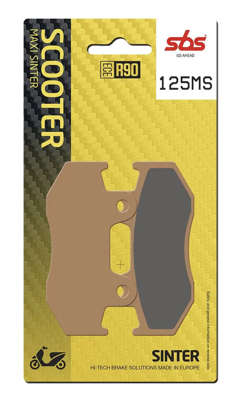 SBS Sintered Metal Front Brake Pads 125MS