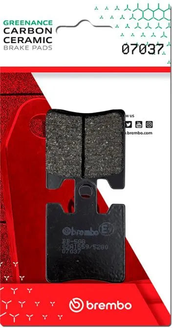 Brembo Ceramic Front Brake Pads 07037