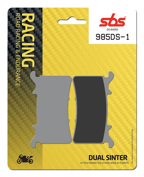 SBS Sintered Metal Front Brake Pads BMW S 1000 RR ABS / M 1000 R ABS, Honda CBR 1000 RR-R ABS 985DS-1