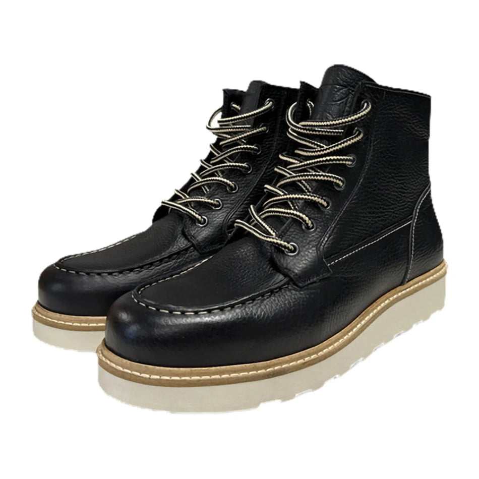 West Coast Choppers Rigid Boots Tumbled Black