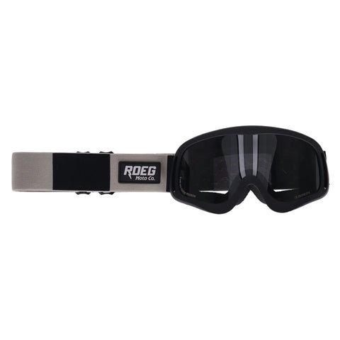ROEG Peruna Stripe Goggle Black/Light Gray