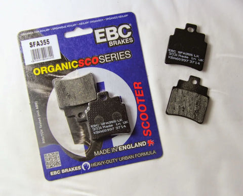 EBC Organic Front Brake Pads Yamaha XC 125 C / XC 125 X, MBK Flame X 125 SFA393
