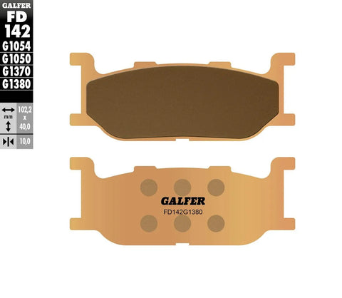 Galfer Sintered Metal Front Brake Pads FD142G1380