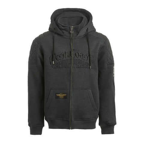 West Coast Choppers Choppers Por Vida Zip Hoodie Grey