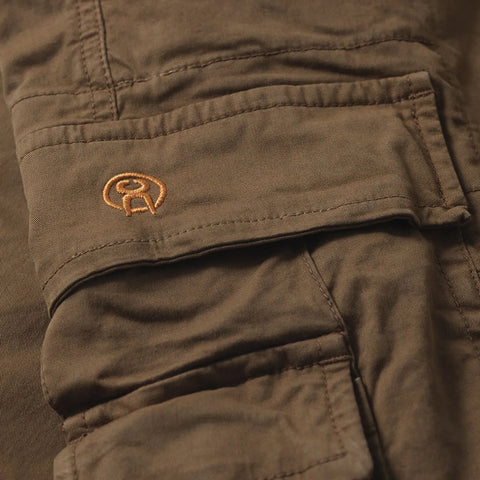 West Coast Choppers CFL Cargo Shorts Khaki Brown