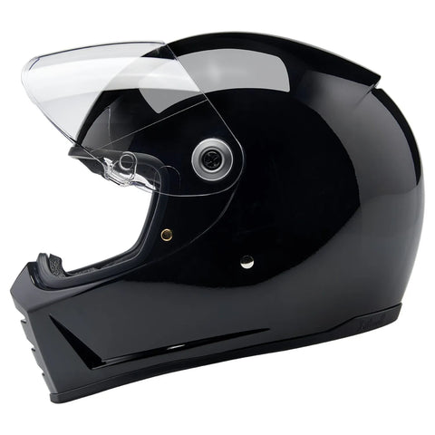Biltwell Lane Splitter Helmet Gloss Black