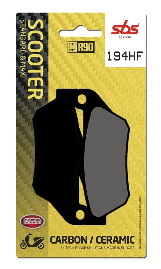 SBS Ceramic Front Brake Pads 194HF