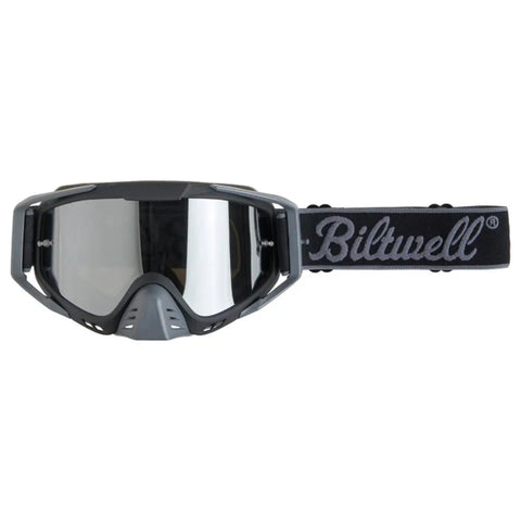 Biltwell Ridgeline Goggles Script Grey