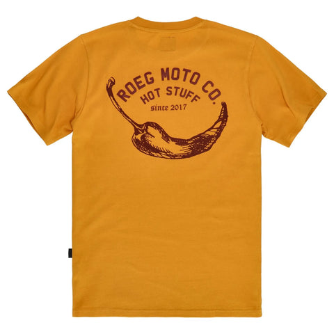 ROEG Pepper T-Shirt Ochre