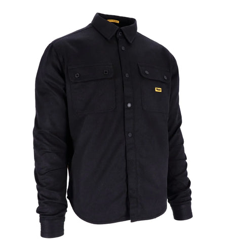 ROEG Chris Wax Overshirt Black