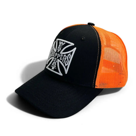 West Coast Choppers OG Trucker Cap Black/Orange
