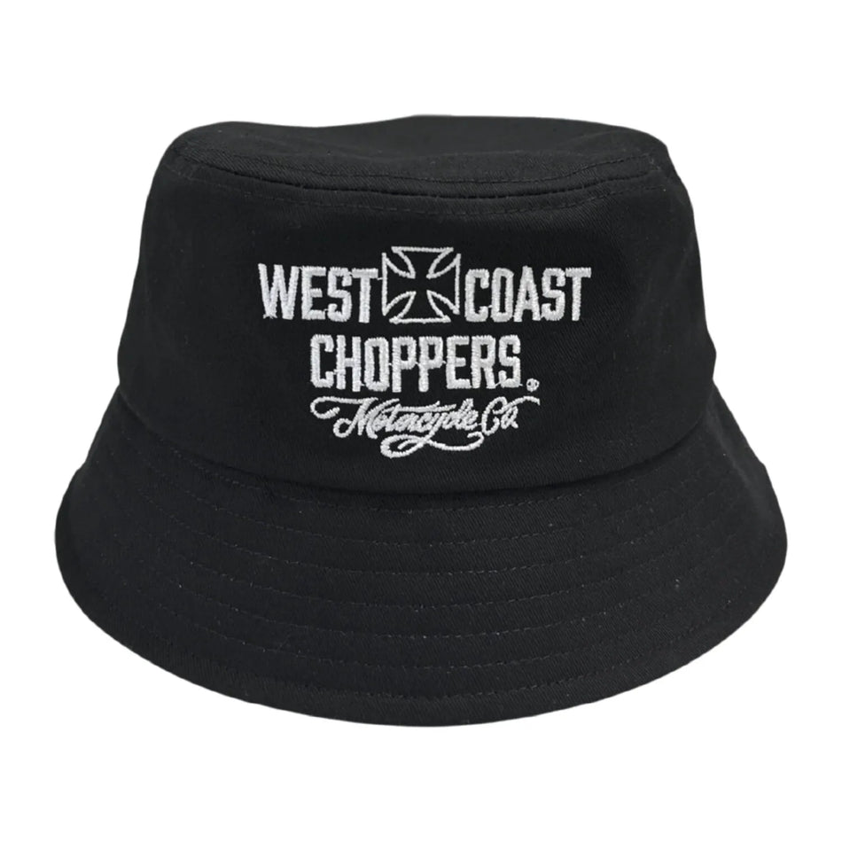 West Coast Choppers Motorcycle Co. Bucket Hat Black