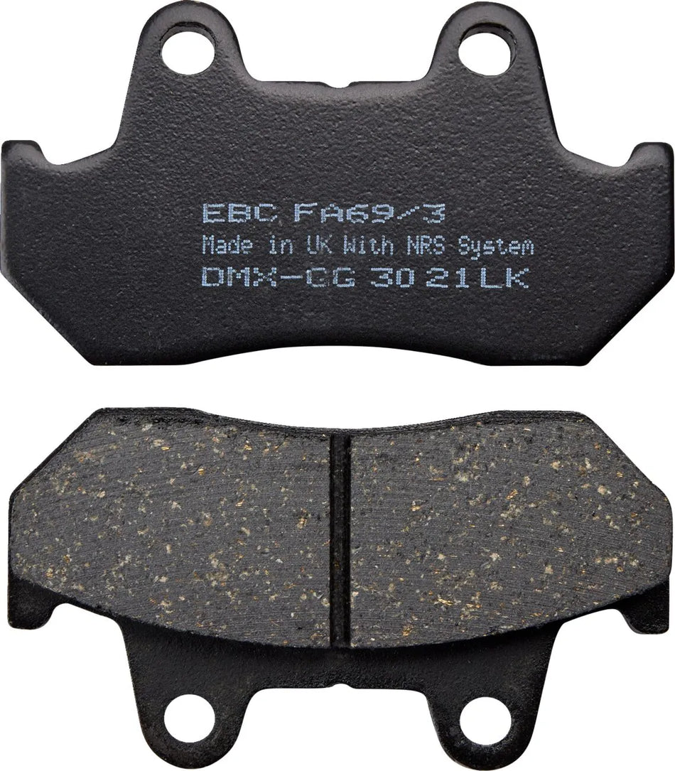 EBC Ceramic Front & Rear Brake Pads FA069/3