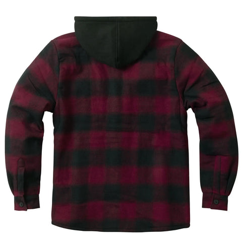 West Coast Choppers Hell Bent Flannel Jacket Red/Black