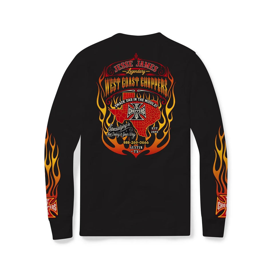 West Coast Choppers Not Doing It Your Way Long Sleeve T-Shirt Black