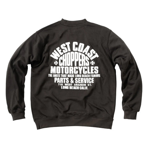West Coast Choppers Parts Sweatshirt Black