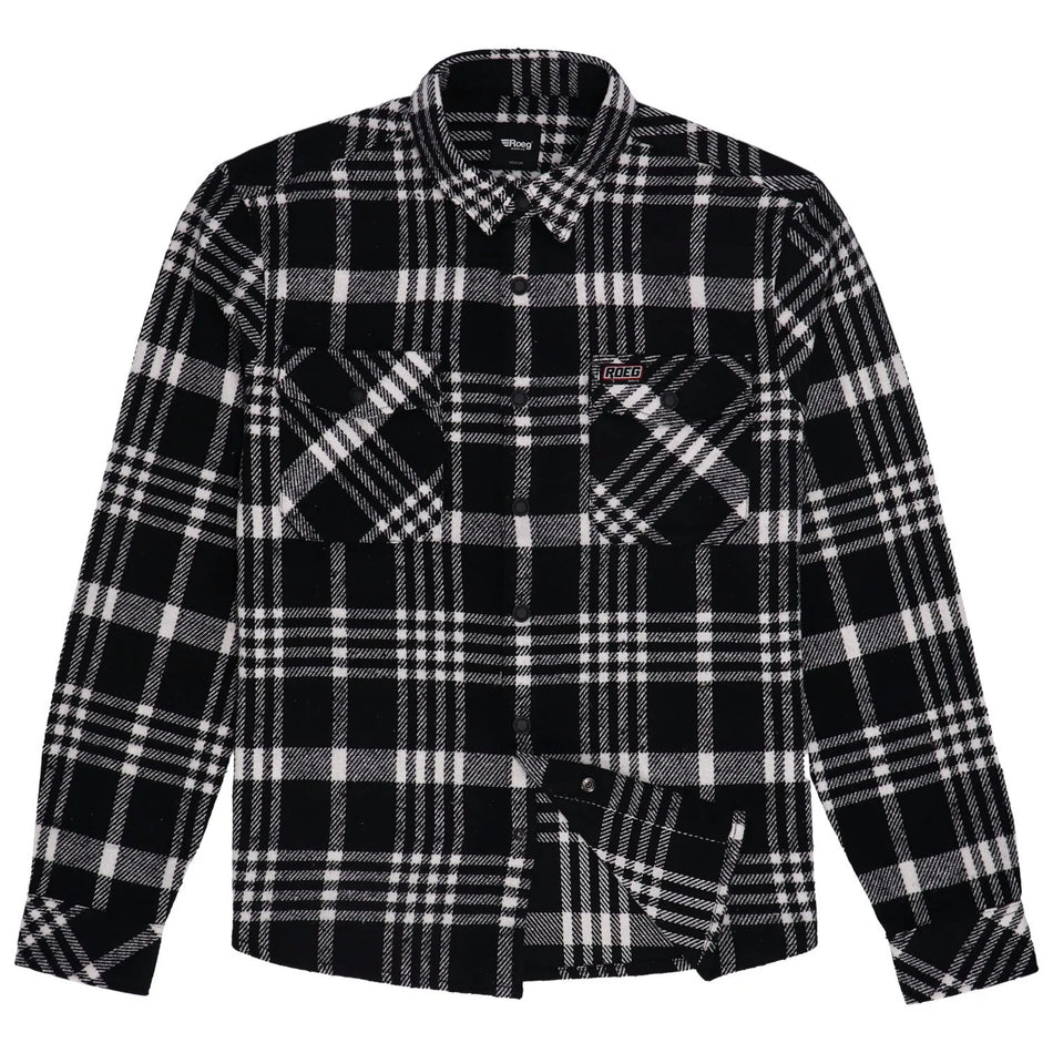 ROEG Blaze Flannel Shirt Black