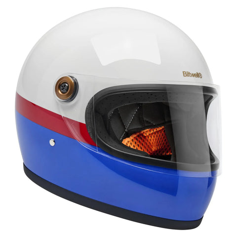 Biltwell Gringo S Helmet Gloss RWB
