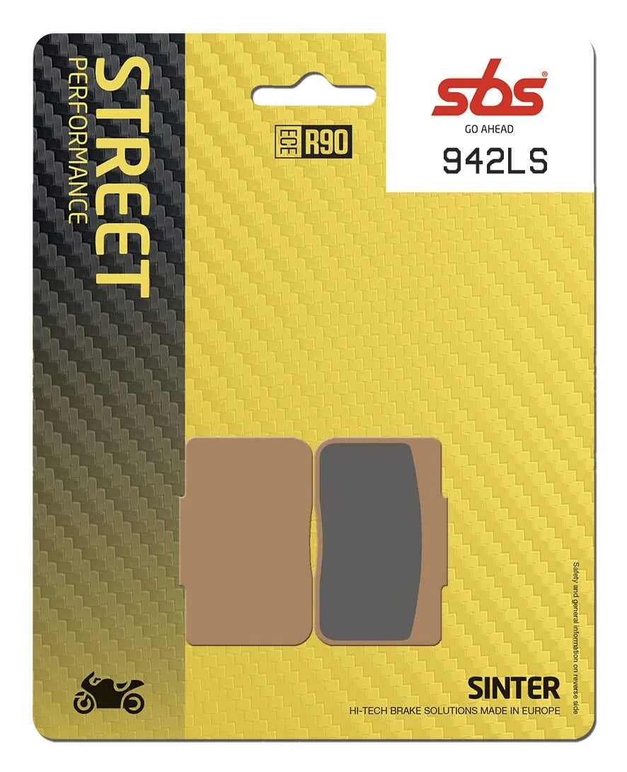 SBS Sintered Metal Rear Brake Pads BMW S 1000 HP4 Race 942LS
