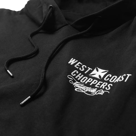 West Coast Choppers Frisco Hoodie Black