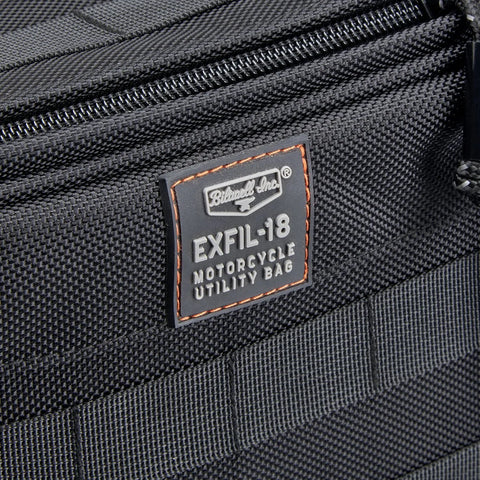 Biltwell Exfil-18 Throw-Over Saddlebags, Black