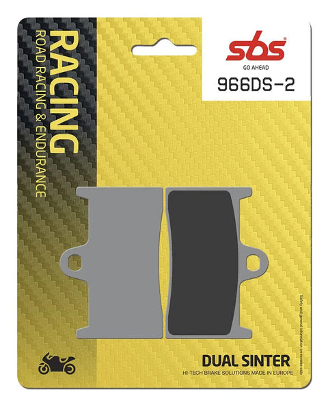 SBS Sintered Metal Front Brake Pads Yamaha YZF-R6 600 966DS-2