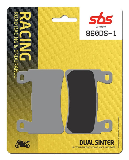 SBS Sintered Metal Front Brake Pads Kawasaki ZX-6 R 636 ABS / ZX-6 R 636, Harley-Davidson XR 1200 860DS-1