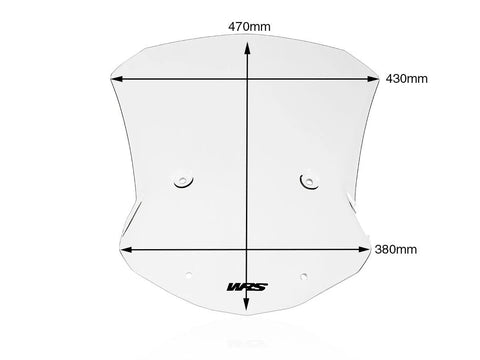 WRS Caponord Windscreen Clear (BM063T)