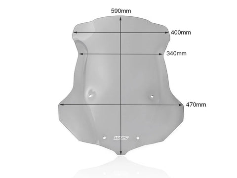 WRS Touring Windscreen Smoked (TR002F)